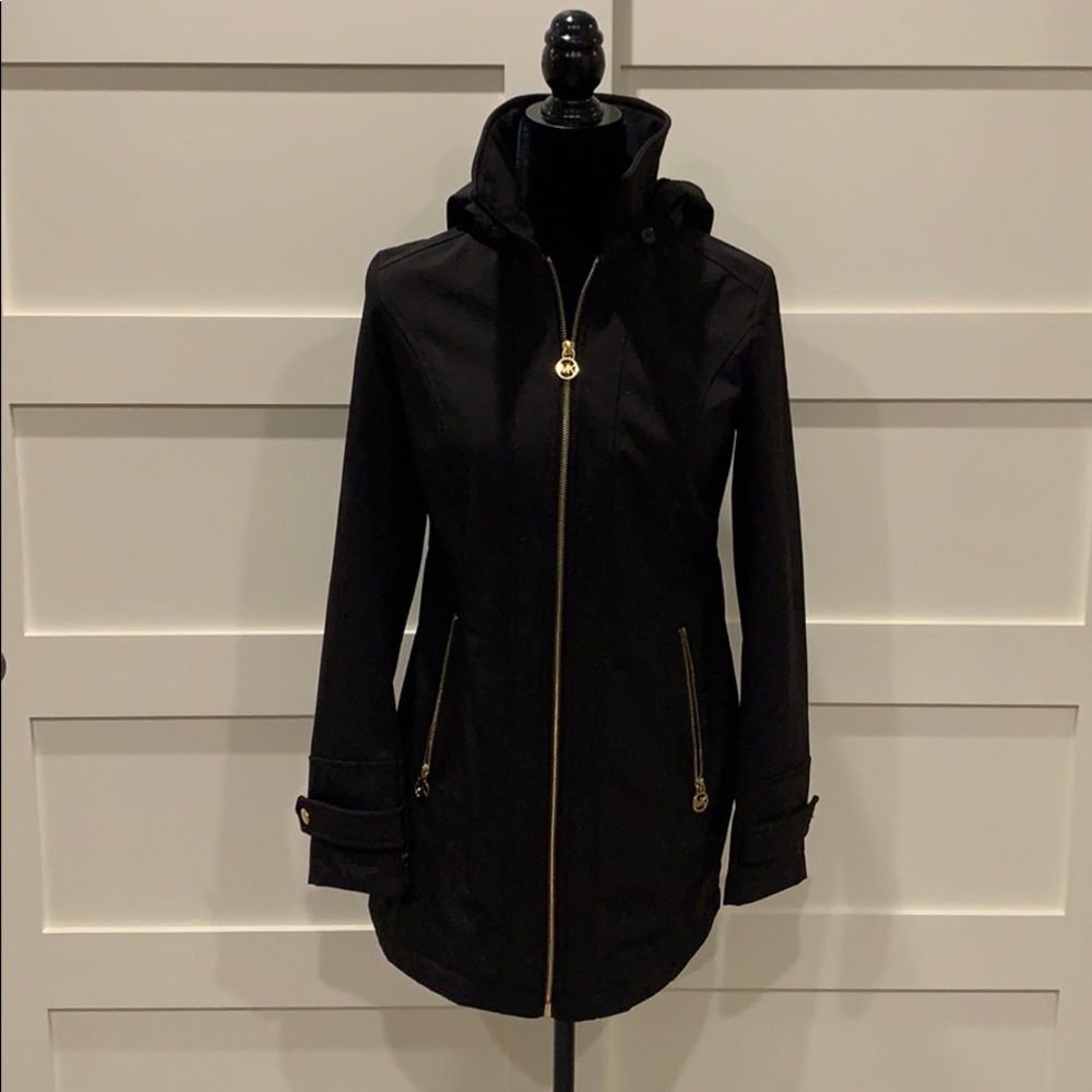 Michael Kors Black Trench Coat
